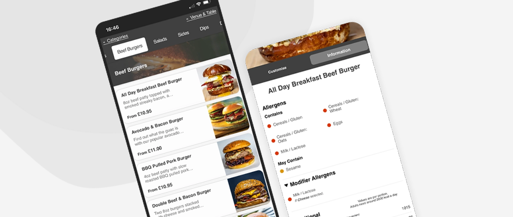 mobile ordering app